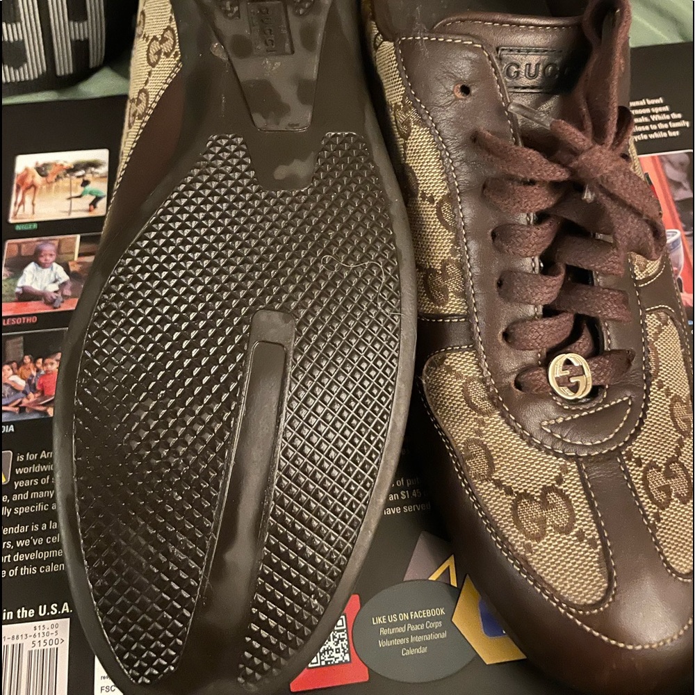 Authentic GUCCI Signature GG’s Sneakers
